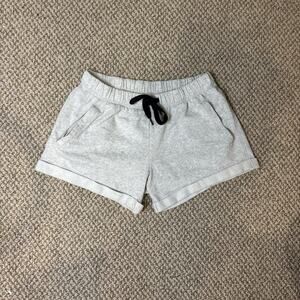 The CUTEST vintage y2k Victoria secret PINK grey pj lounge sweat shorts